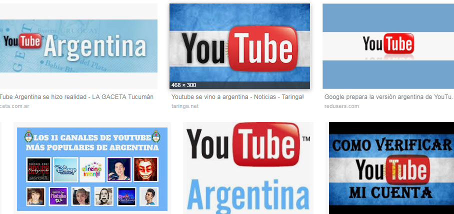 Youtube Argentina