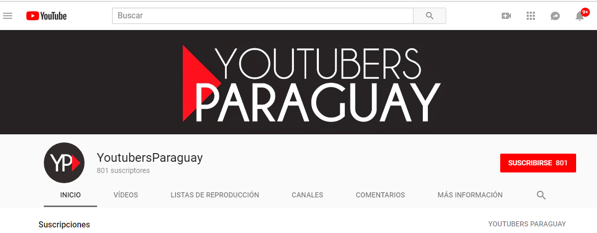 Youtube Paraguay