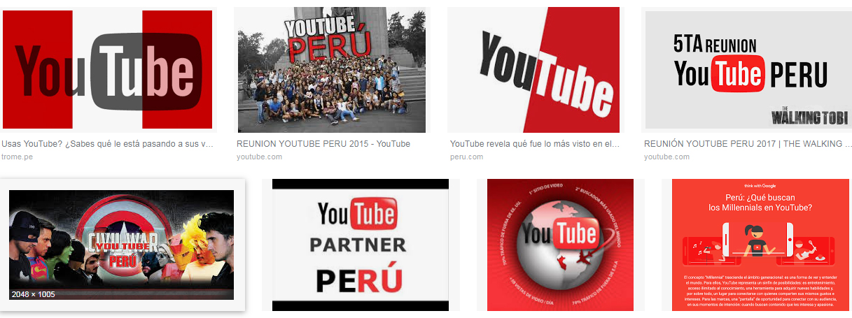 Youtube Perú