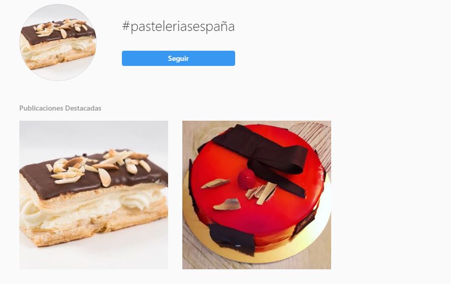 pastelerias españa