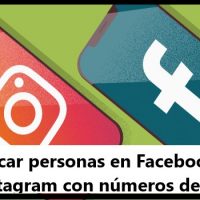 buscar numero de tlf en facebook e instagram