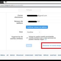 como inhabilitar una cuenta de instagram