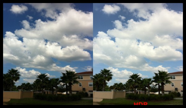 foto con hdr y sin hdr