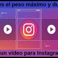 peso y duracion de videos para instagram