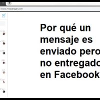 por que un mensaje es enviado pero no entregado