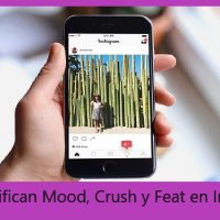 que significan mood, crush y feat en instagram